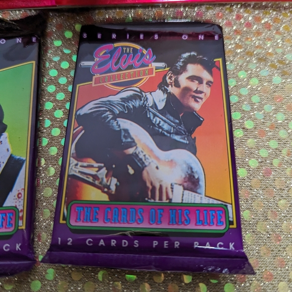 Elvis trading cards and tin - Picture 8 of 12